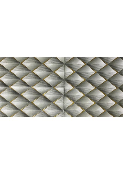 Kendinden Yapışkanlı Gri 3D Geometrik Desenli Salon Mutfak Duvar Kağıdı Paneli 70X35CM 1 Adet NW152 modelleri