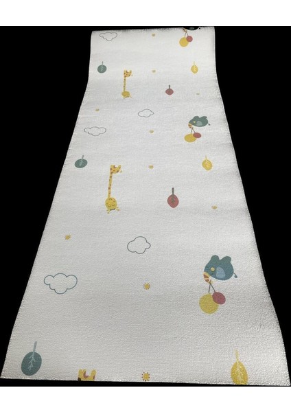 Çocuk Odası Dekoratif Isı Yalıtım Yapışkanlı Duvar Kağıdı Esnek Silinebilir 50X280CM(1,4M2) RDA17
