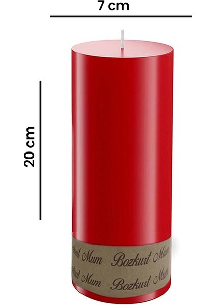 Kütük Mum - 7X20 cm fiyatları