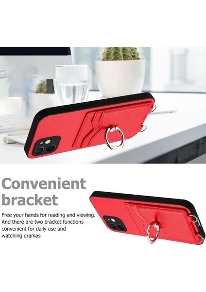 IPhone 12 Doğru Insizyon Kickstand Fonksiyonu Için Uyumlu Kılıf Yüksek (Yurt Dışından) indirimleri