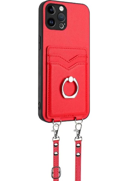 IPhone 12 Pro Kickstand Fonksiyonu Için Uyumlu Durumda Doğru Kesi (Yurt Dışından)