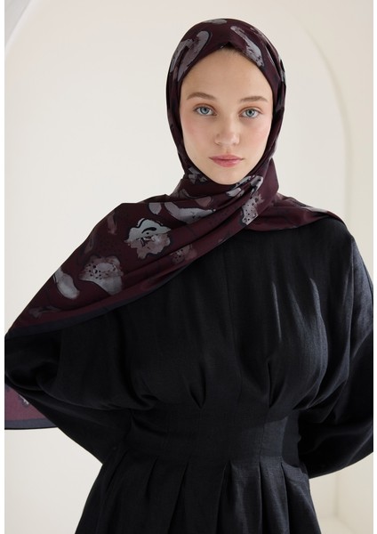 Arıa Desen Şal Bordo fiyatları