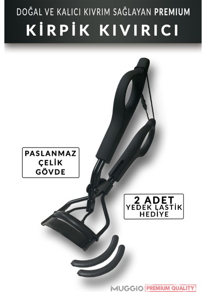 Kirpik Kıvırıcı Eyelash Curler Premium