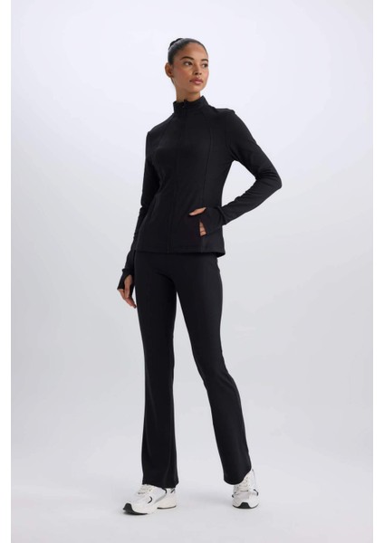 Flare Fit Beli Saran Ispanyol Paça Standart Boy Eşofman ALTI C9192AX25SP