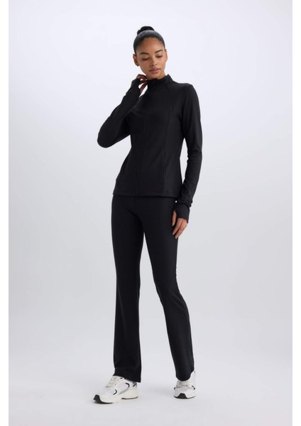 Flare Fit Beli Saran Ispanyol Paça Standart Boy Eşofman ALTI C9192AX25SP