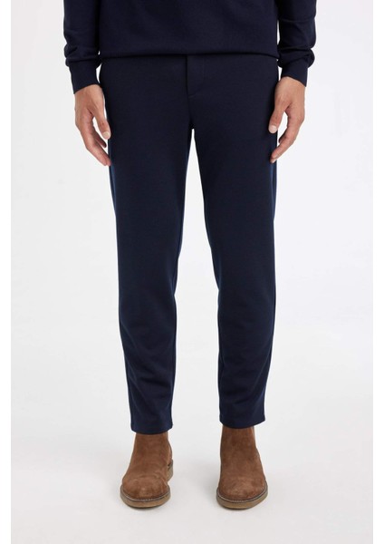Jogger Yazlık Kumaş Pantolon Basic Düz Cepli Düz Paça D3695AX24AU