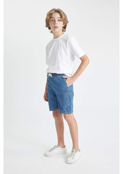 Erkek Çocuk Jean Şort D2687A824SM fiyatları