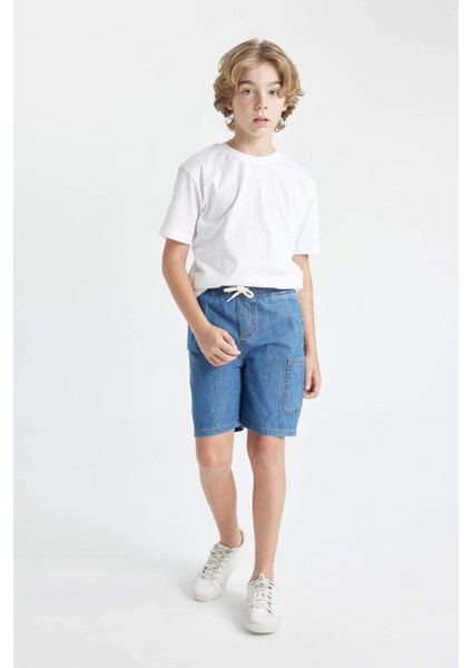 Erkek Çocuk Jean Şort D2687A824SM modelleri