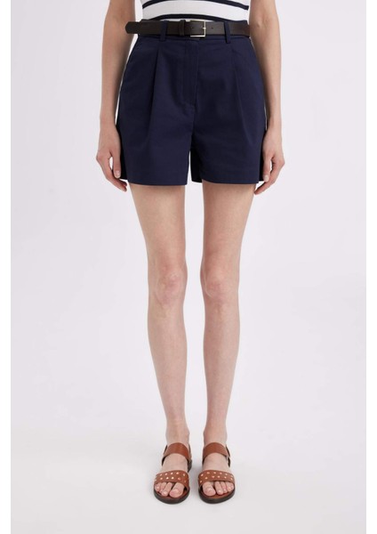 Yüksek Bel Kısa Paça Şort D2603AX24SM