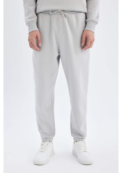 Regular Fit Eşofman Altı Cepli Beli Bağcıklı Lastikli Paça B6155AX24AU