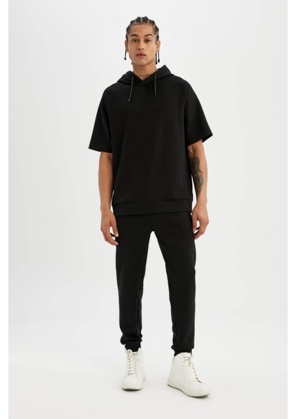 Fit Jogger Eşofman Altı Slim Fit Dar Kesim Skuba Dalgıç Kumaş Lastikli Paça Beli Bağcıklı Cepli Z9112AZ24AU fırsatları