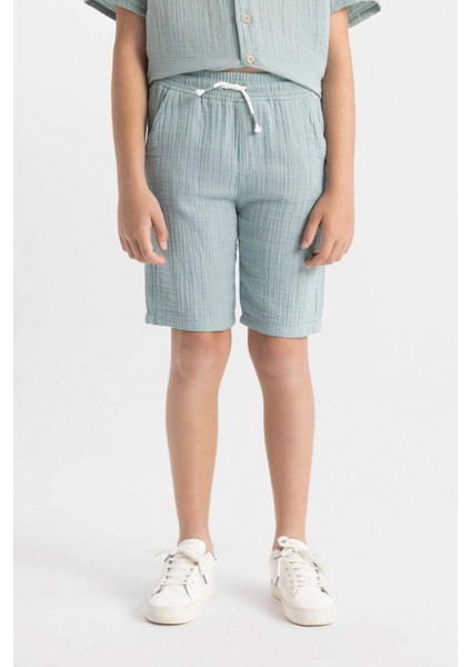 Erkek Çocuk Müslin Şort Z5370A624HS