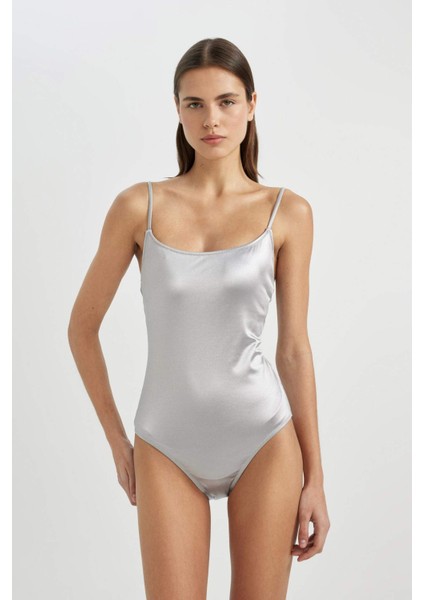 Regular Fit Parlak Mayo-Fall in Love C1524AX24HS fiyatları