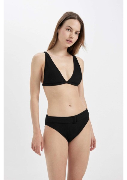 Regular Fit Ribana Bikini Altı-Fall in Love T5231AZ24SM