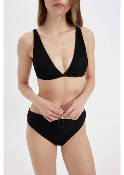 Regular Fit Ribana Bikini Altı-Fall in Love T5231AZ24SM