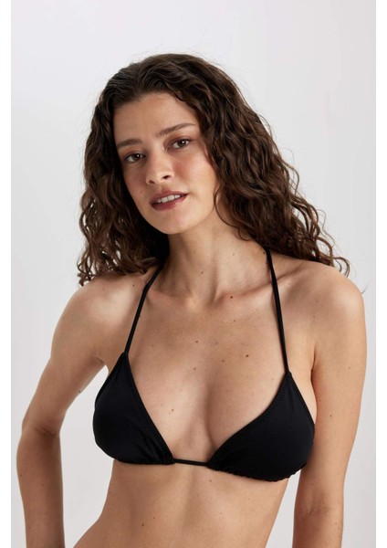Regular Fit Üçgen Bikini Üstü-Fall in Love T3666AZ24SM