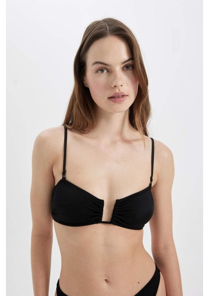 Regular Fit Bikini Üstü-Fall in Love