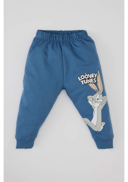 Erkek Bebek Looney Tunes Sweatshirt Eşofman Altı 2'li Takım C2357A524SP