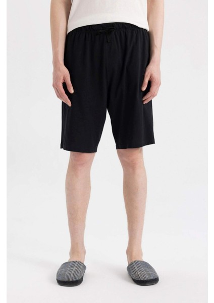 Regular Fit Cepli Şort Pijama Altı Z6848AZ24SM