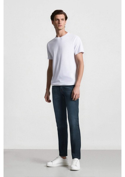 Pedro Slim Fit Dar Kalıp Normal Bel Dar Paça Jean Pantolon B4860AX24SP modelleri