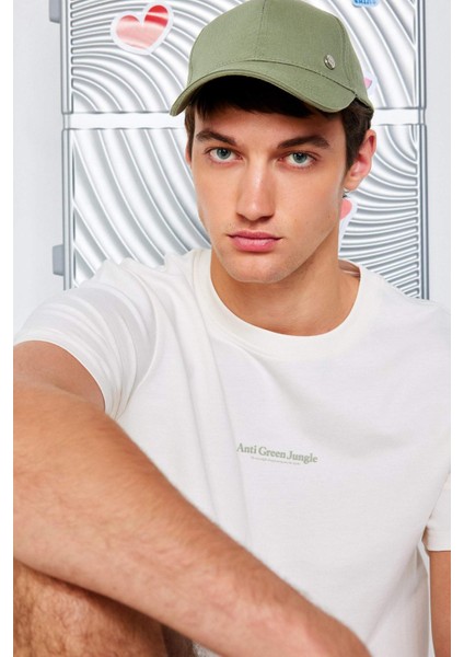 Erkek Pamuklu Cap Şapka N4495AZ25SM