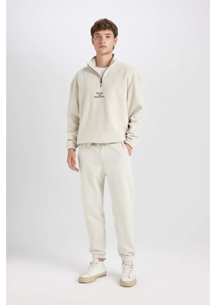 Regular Fit Eşofman Altı Cepli Beli Bağcıklı Lastikli Paça B6155AX24SP