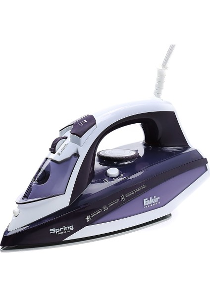 Spring 2600 W Buharlı Ütü Mor