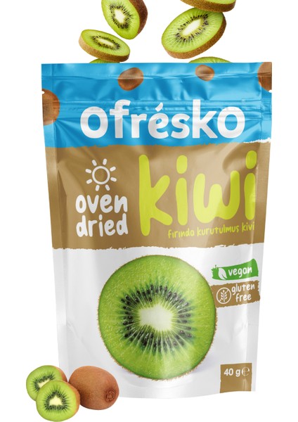 Fırında Kurutulmuş Kivi 40 G Doypack - Kuru Meyve