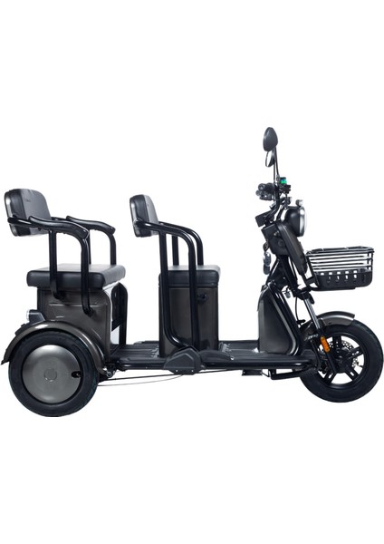Elit 540 3 Tekerli 2 Kişilik Elektrikli Moped - Uzay Gri fiyatları