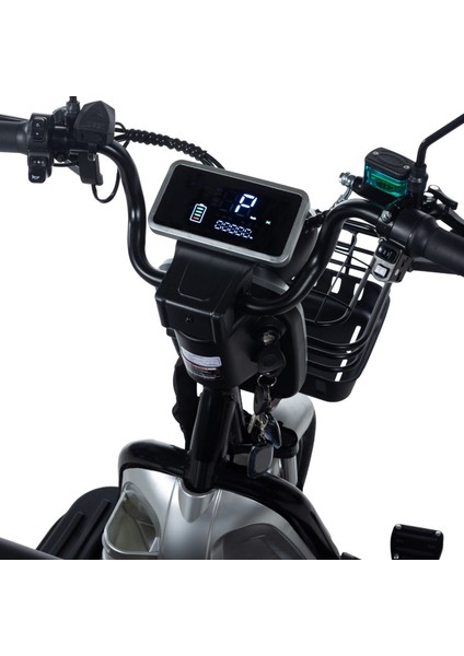 Elit 540 3 Tekerli 2 Kişilik Elektrikli Moped - Uzay Gri fırsatları
