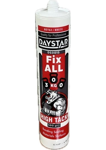 Süper Güçlü Özel Yapıştırıcı 500GR Fix All Atc Lambiri Tavan Montaj Korniş Yapıştırıcı 300 kg Taşır fiyatları