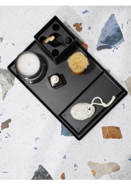 Söz Nişan Tepsi Dekoratif Metal Banyo Sunumluk - Banyo Tepsisi - Banyo Düzenleyici Sunumluk indirimleri