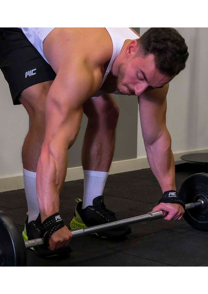 8 Loop Lifting Straps Siyah