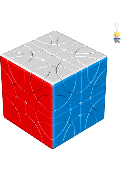 Dönen Kenar Köşesi Ikinci Dereceden Rubik Küpü Pürüzsüz Dönen Katı Renkli Özel Şekilli Küçük Rubik Küpü Altı Yüzlü Eğitimsel Bilim ve Eğitim Oyuncakları (Yurt Dışından)