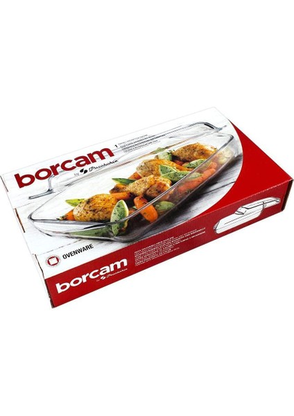 59009 Kapaklı Dikdörtgen Borcam - 1950 ml modelleri