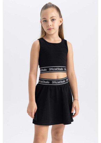 Kız Çocuk Penye Şort Etek fırsatları