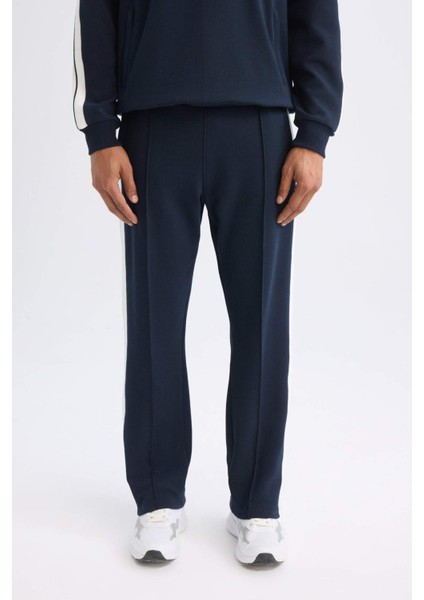 Fit Sporcu Jogger Eşofman Altı Standart Fit Standart Paça Beli Lastikli Cepli D1957AX24AU