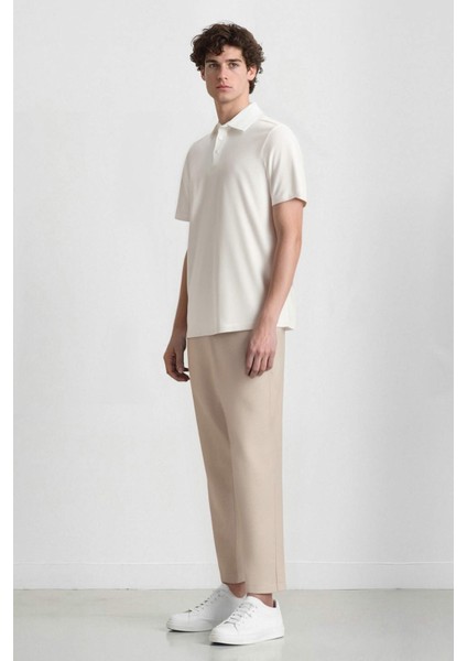 Jogger Yazlık Kumaş Pantolon Basic Düz Cepli Düz Paça D3695AX25SP