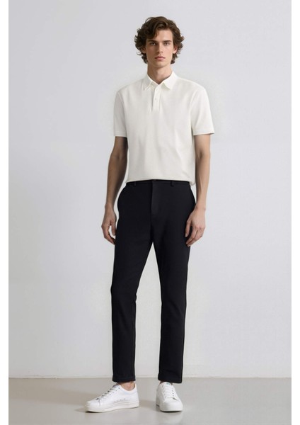 Jogger Yazlık Kumaş Pantolon Basic Düz Cepli Düz Paça D3695AX25SP