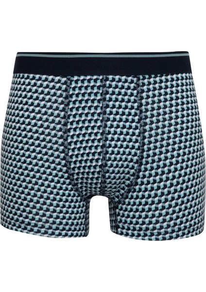 Regular Fit Çizgili 3'lü Boxer C3848AX24SM