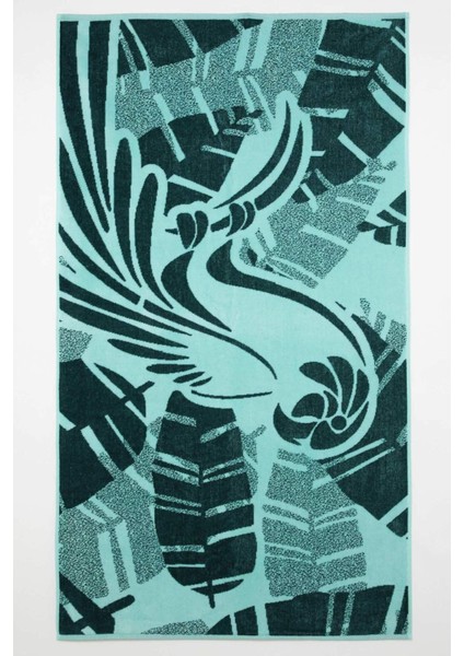 Erkek Desenli Pamuklu Plaj Havlusu