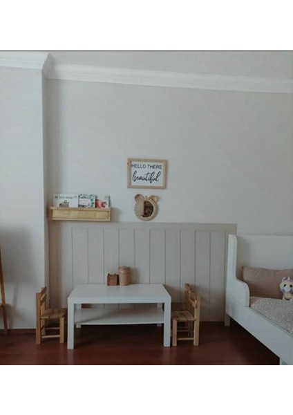 Özel Mutfak Koridor Salon Tasarım Iskandinav Çıta1 Paket (5 Adet) 8×100 cm Mdf Duvar Çıtası fiyatları