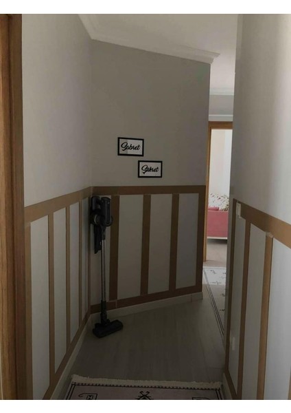 Özel Mutfak Koridor Salon Tasarım Iskandinav Çıta1 Paket (5 Adet) 8×100 cm Mdf Duvar Çıtası modelleri