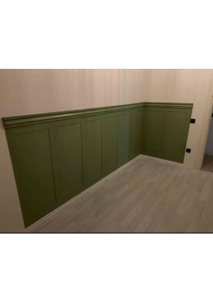 Özel Mutfak Koridor Salon Tasarım Iskandinav Çıta1 Paket (5 Adet) 8×100 cm Mdf Duvar Çıtası fırsatları