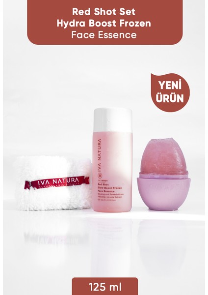 Red Face Shot - Frozen Face Essence 3'lü Set (ESSENCE+HAVLU BİLEKLİK+BUZ KALIBI)