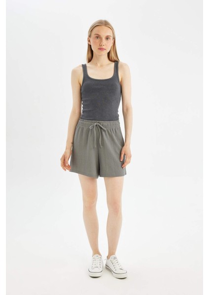 Coool Loose Fit Bürümcük Şort A6223AX24SM