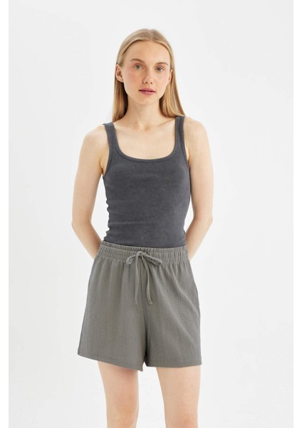Coool Loose Fit Bürümcük Şort A6223AX24SM