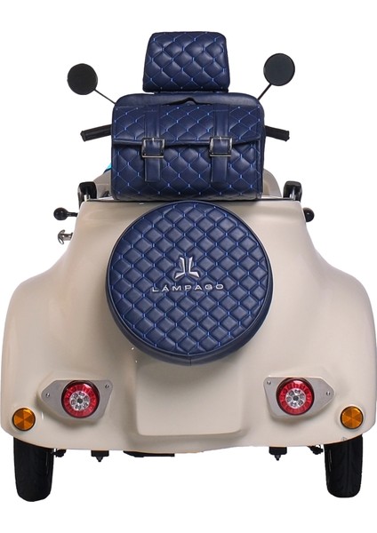 ELEKTRİKLİ 3 TEKERLEKLİ MOPED 24 Ah fırsatları