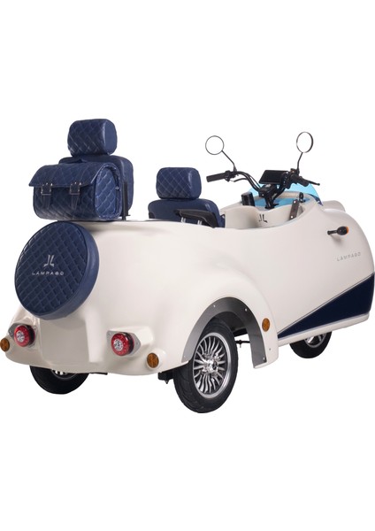 ELEKTRİKLİ 3 TEKERLEKLİ MOPED 24 Ah indirimleri