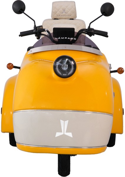 ELEKTRİKLİ 3 TEKERLEKLİ MOPED 24 Ah